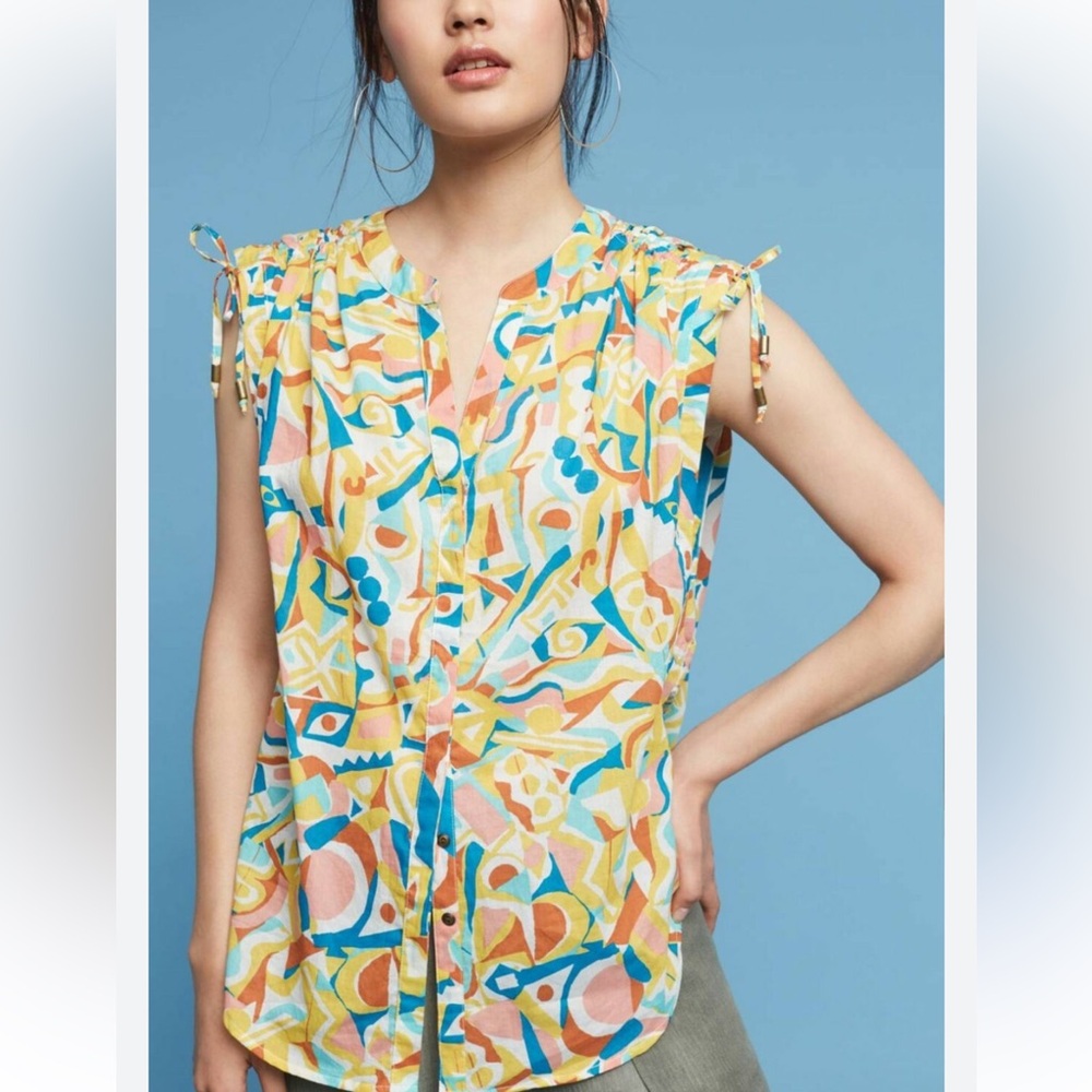 Danielle Kroll Anthropologie Top